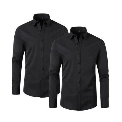 Chemise Habillée pour Homme Coupe Slim UltraTech™ (1 Achetée, 1 Offerte)