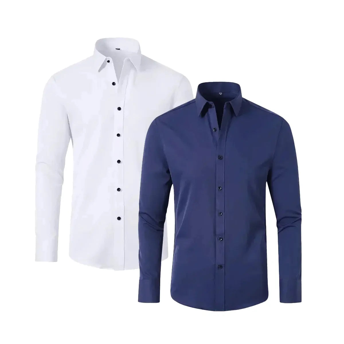 Chemise Habillée pour Homme Coupe Slim UltraTech™ (1 Achetée, 1 Offerte)